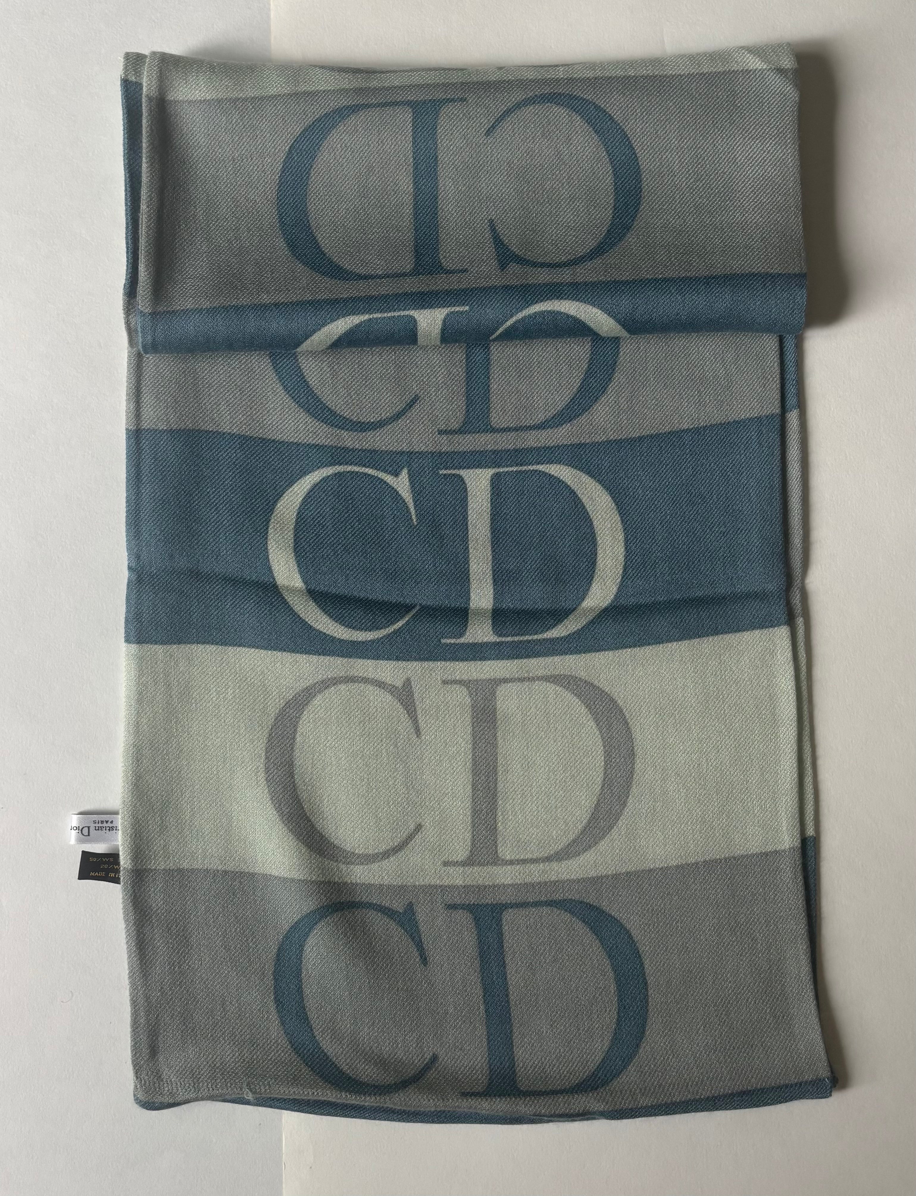 Dior Écharpe Double Laine