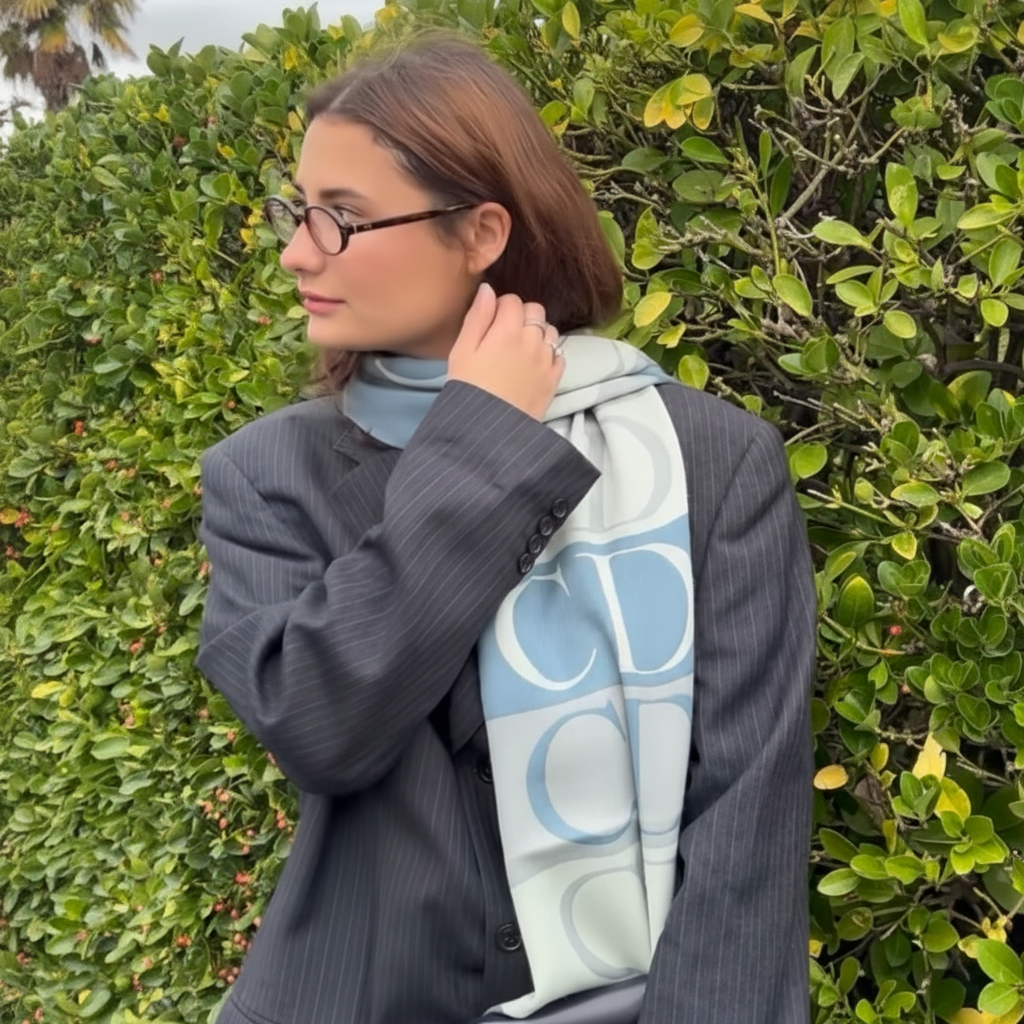 Dior Écharpe Double Laine